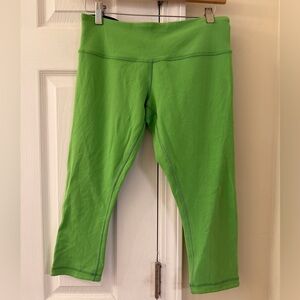 Lululemon reversible leggings, size 8